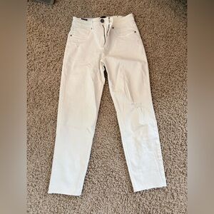 Kut from the Kloth Men's Cream Straight Jeans